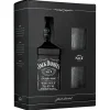 Jack Daniel's  Whiskey Met 2 tumblers 70 cl