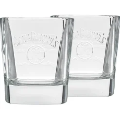 Jack Daniel's  Whiskey Met 2 tumblers 70 cl