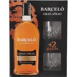 Ron Barcelo Añejo Geschenkverpakking 70 cl