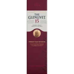 The Glenlivet Single Malt 15 Years Whisky 70 cl